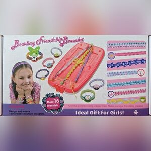 Friendship Bracelet Making Kit for Kids - Pink